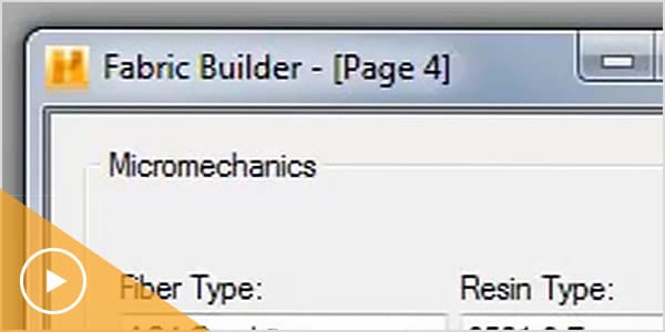 Video: Use the woven fabric tool to create composite structures in Helius Composite 