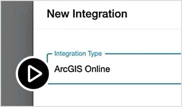 Vídeo: Conexión a ArcGIS Online e importación de una capa GIS en Info360 Asset