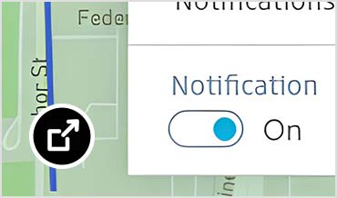 显示新通知中心的 Info360 Insight 界面 