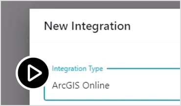 Video: Demonstration of how to integrate ArcGIS Online