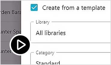 Video: Demo of templatized workspace building feature in Info360 Plant