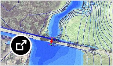 Autodesk InfoWorks ICM 中的地形图