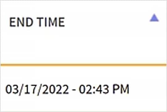 Track and analyse your entire production flow in real-time Production visibility user interface