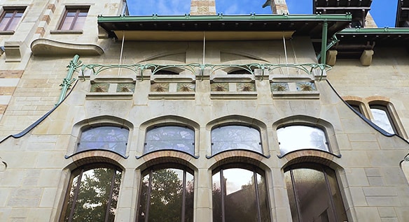 Video showing use of reality capture In renovation of Art Nouveau villa