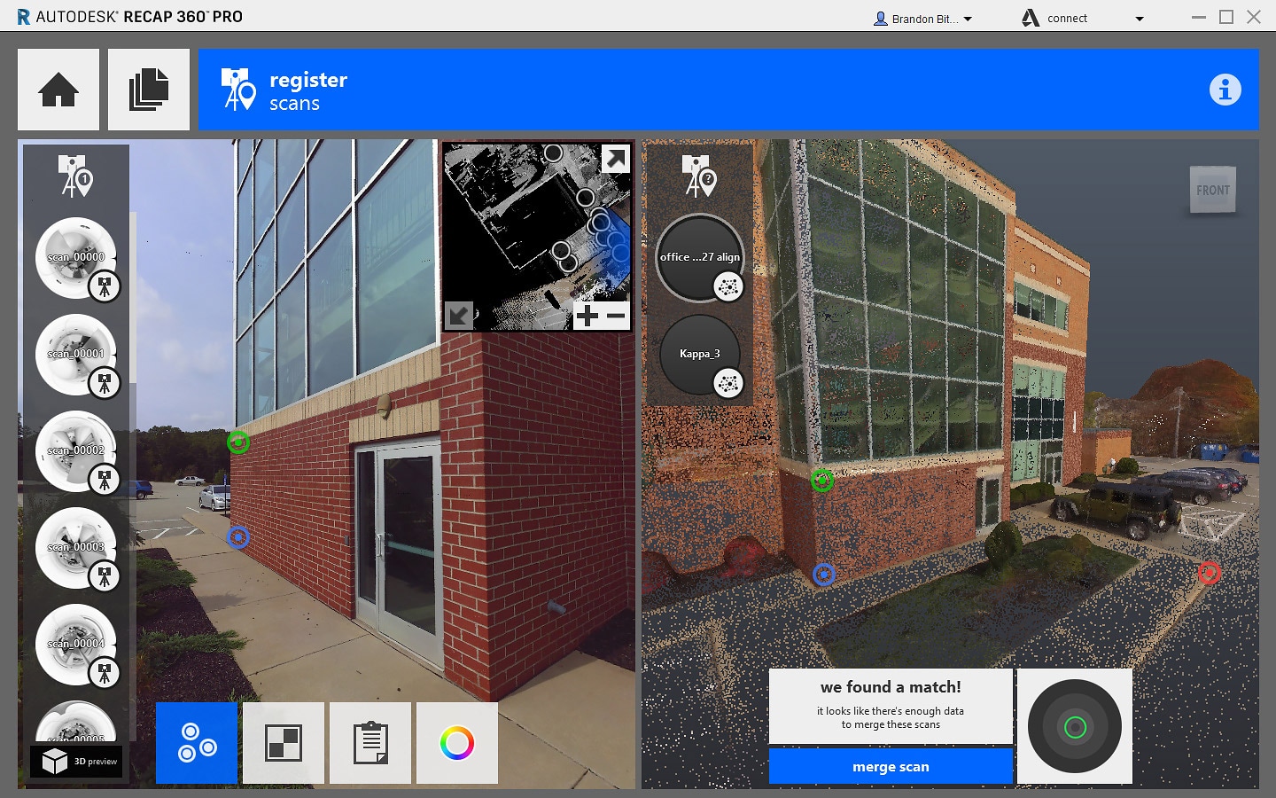 Autodesk ReCap screenshot