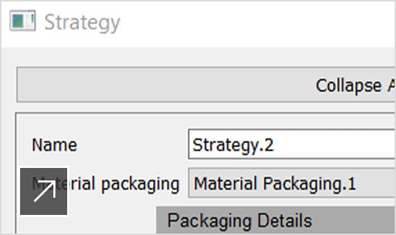 Composite design of a manufactured part in TruPlan with Analysis panel open and Automatic Update selected