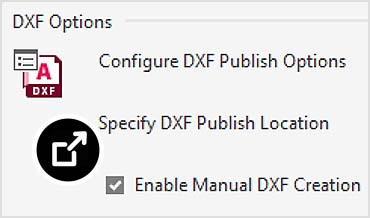 Vault interface displays open dialog to select STEP publish options. 