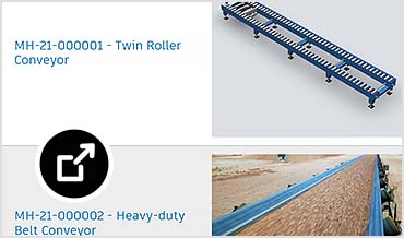 Screen shows a product list and product lifecycle flowchart. 