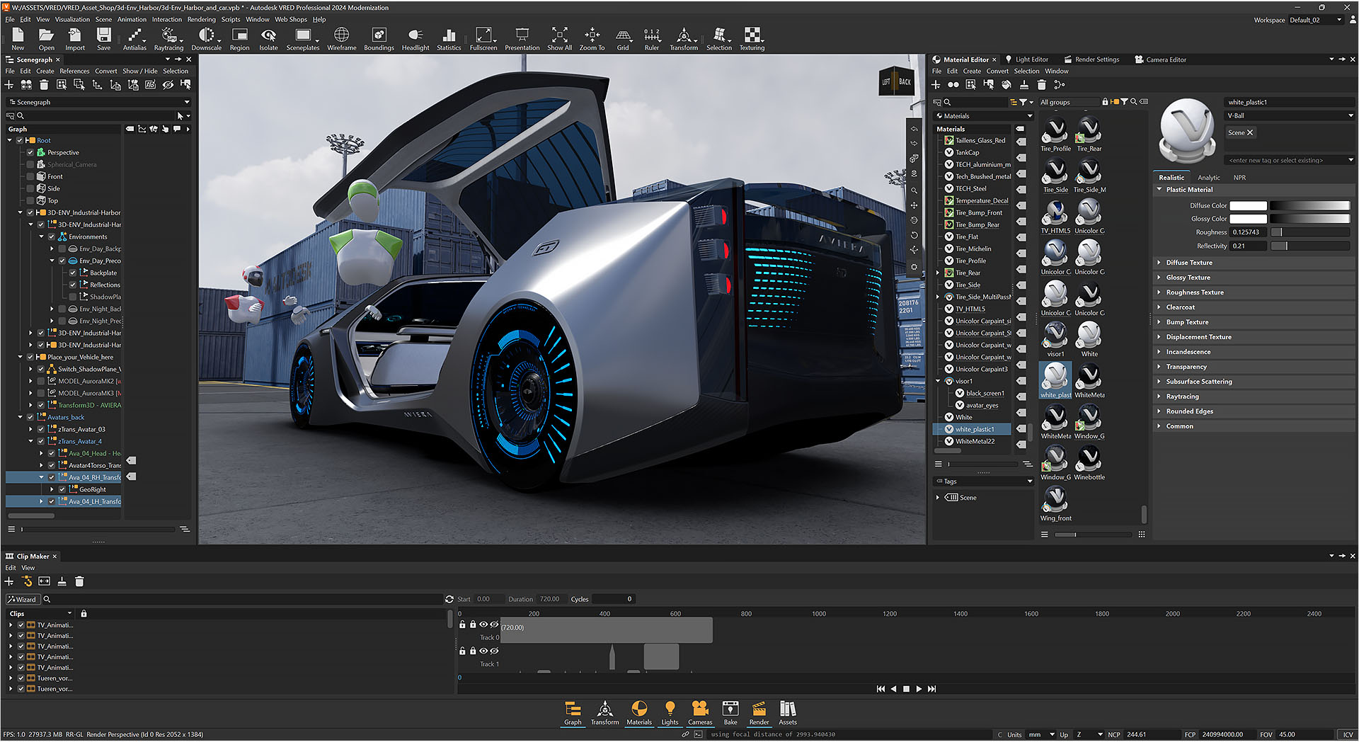 Autodesk VRED 2025、2024 版功能 Autodesk 欧特克官网