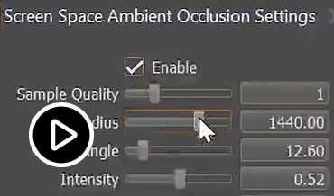 video: new options to screen space ambient occlusion 