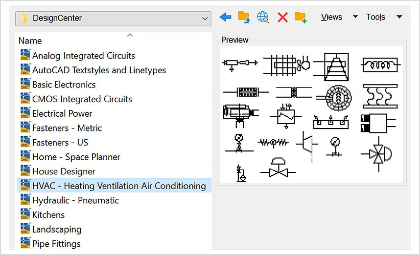 Download CAD blocks for AutoCAD