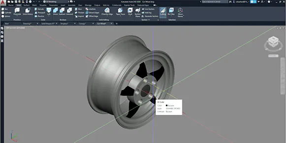 Video: 3D modelling with AutoCAD