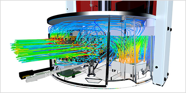 Ember printer fluid flow traces