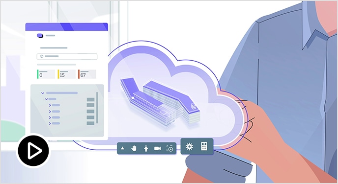 Animated video describing granular data in the AEC industry