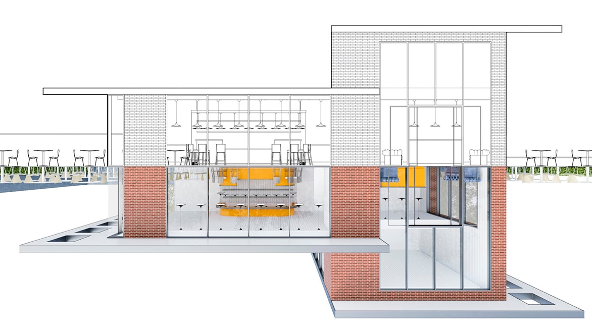 La Conception 2D et 3D : Espace de travail, Projets architecturaux