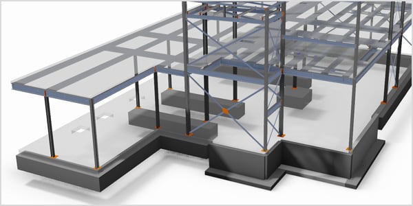 TSI Structures の Advance Steel モデル