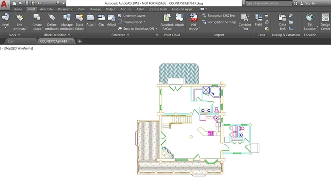 制作用于设施管理的 CAD 绘图文件