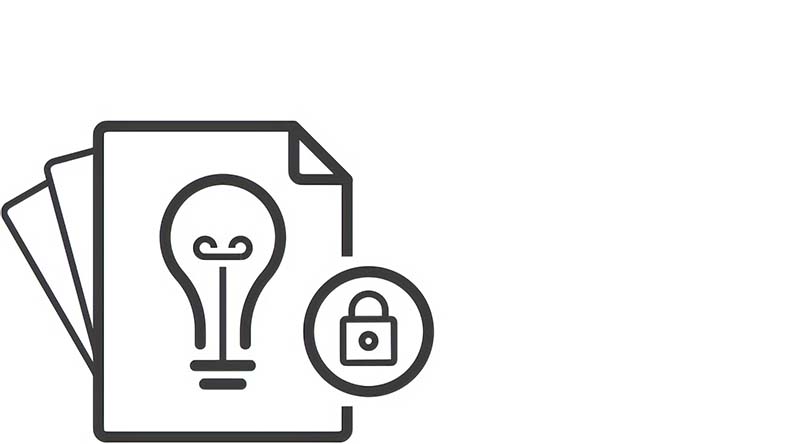 Icon for protecting ideas 