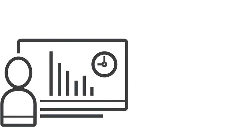 Icon for reducing time 