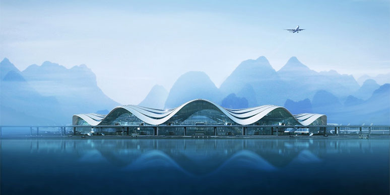 Exterior of Guilin Airport