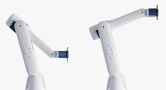 EVA用于制造的机器人手臂