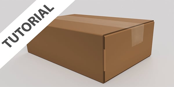 튜토리얼: 판금이 있는 판지 상자 설계