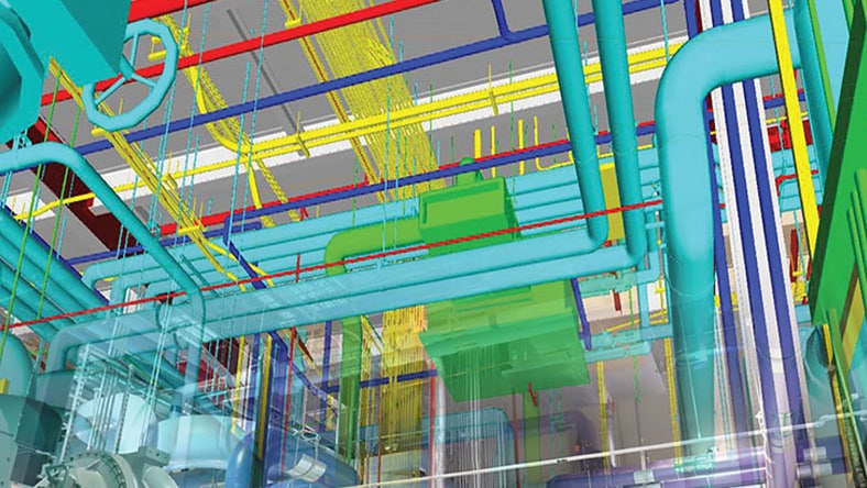 Illuminated high rise