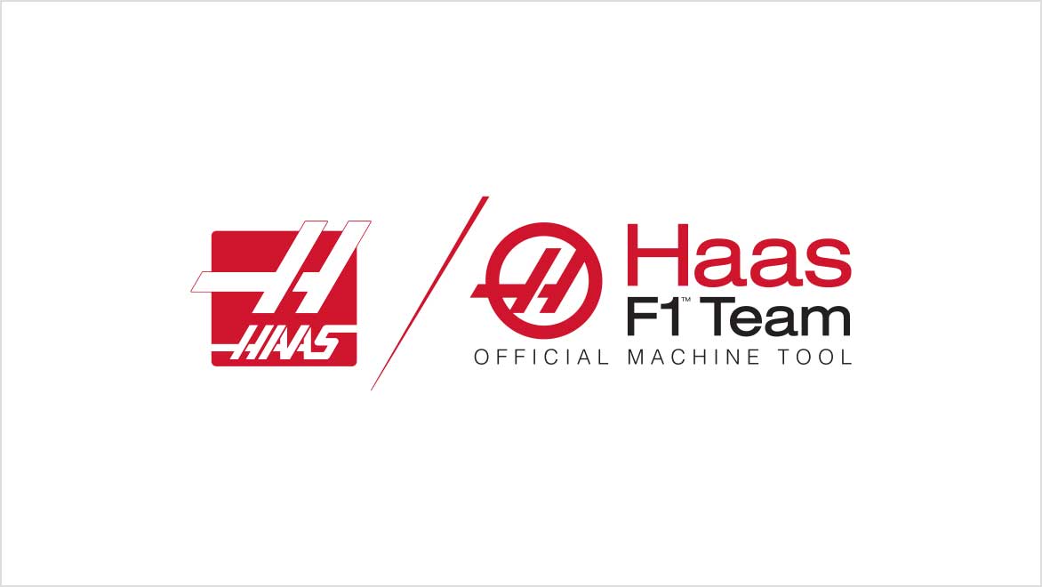 A graphic showing the logo for Haas Automation
