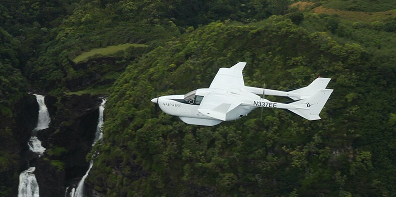 Amapire’s electric aircraft in flight